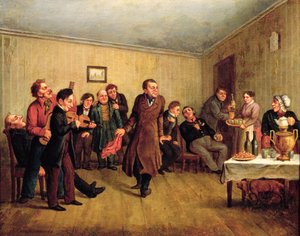 Soirée chez un marchand